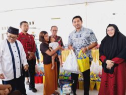Wabup Akbar Serahkan Bantuan dan Penanganan Bumil, Baduta serta Balita Stunting