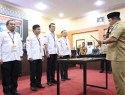 Pj Bupati Bantaeng, Launching Empat Proyek Perubahan Pelatihan Kepemimpinan Nasional Tingkat II angkatan XII