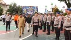 Polres Luwu Timur Gelar Pasukan Operasi Lilin 2024 Untuk Pengamanan Natal Dan Tahun Baru