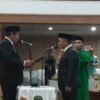 Ketua DPRD Lutim Pimpin Rapat Paripurna Pengambilan Sumpah Janji Anggota DPRD PAW