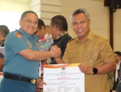 Pemkab Lutim Terima DSP dan Bantuan Logistik Dukungan Operasional Penanganan Tanggap Darurat Bencana