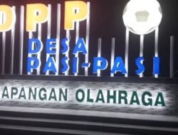 Pemdes Pasi -Pasi Rampungkan Pembangunan Icon Desa