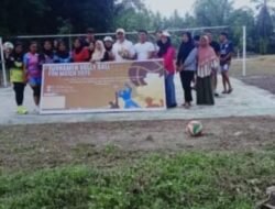 Pemdes Pertasi Kencana Gelar Turnamen Bola Voli