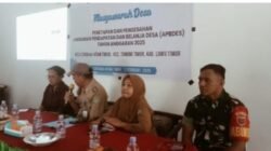 Pemdes Cendana Hitam Timur Gelar Musyawarah Penetapan APBDes 2025