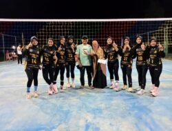Cetak Sejarah, Pelangi VBC Juara I Turnamen Bola Voli Desa Pongo Masamba