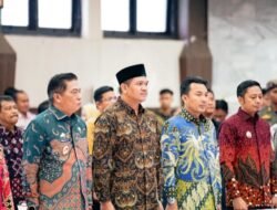 Hadiri Sertijab Gubernur Sulsel, Uji Nurdin Siap Dukung Program Andi Sudirman