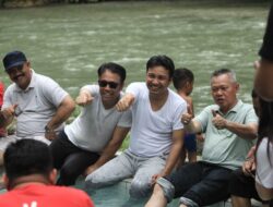 Bupati Mohammad Rizal dan Rombongan Pemda Sigi Nikmati Wisata Permandian Air Panas Pincara