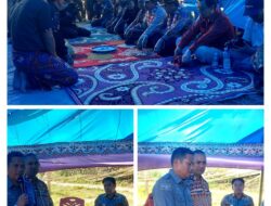 Bupati dan Wabup  Luwu Utara, Kunker ke Seko,di Sambut Secara Adat oleh Warga