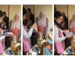 Kain Roto Rongkong Sita Perhatian Istri Wapres, Ny. Selvi Ananda Gibran