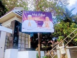 Siddiq Marah, Merasa dizolimi Baliho Ucapan Idul Adha Hanya Ada Dua Foto