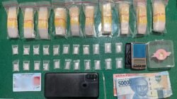 Satresnarkoba Polres Luwu Timur Mengamankan Terduga Pelaku Pengedar Narkotika Jenis Shabu di Towuti