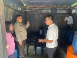 Polres Luwu Timur Amankan 5.412 Liter BBM Bersubsidi Di Malili