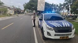 Cegah Kemacetan dan Balapan Liar, Satlantas Polres Luwu Utara Gelar Patroli Sore di Pasar Sentral Masamba