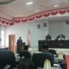 DPRD Luwu Utara Gelar Paripurna Dalam Rangka Penyerahan Rancangan Peraturan Daerah