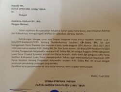 Mantan Wakil Ketua DPRD Luwu Timur, H.M. Siddiq, Dicopot dan Di-PAW; Surat “Cinta” untuk Bupati Beredar