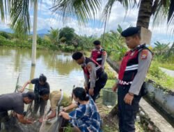 Polisi Luwu Utara Patroli Dialogis, Jaga Kamtibmas di Lahan Pertanian