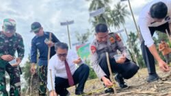 Polres Luwu Utara Tanam Jagung Serentak, Dukung Ketahanan Pangan Nasional