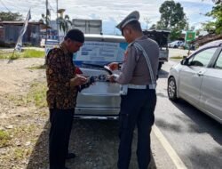 Tertib Berlalu Lintas Jadi Fokus, Polres Luwu Utara Tindak 82 Pelanggaran di Pekan Pertama Operasi Patuh Pallawa 2025