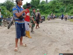 Sinergi TNI Pemdes Warga Sukses Perbaiki Irigasi Baebunta