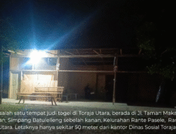 Oknum Polisi Diduga Beking Judi Togel di Toraja Utara