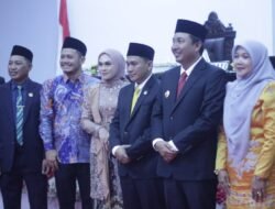 Bupati Andi Abdullah Rahim Menghadiri Pelantikan Husain SE. Jadi Ketua DPRD Luwu Utara