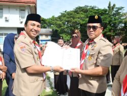 Ribuan Peserta Apel Meriahkan HUT ke-64 Pramuka di Kabupaten Luwu Utara