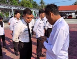 Syamsul Bahri,Tegaskan Nilai PRIMA pada Apel Pagi