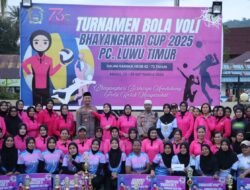 Sukses Digelar, Bhayangkari Cup 2025 Jadi Momentum Kebersamaan dan Sportivitas di Lutim