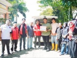 Bupati Bantaeng Terima Bantuan Sembako dari Baguna PDI-P Sulsel