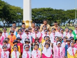 Peringati Hari Pramuka ke-64, Bupati Bantaeng Jadi Pemimpin Upacara Apel Besar