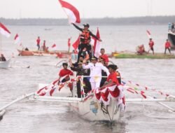 Sebanyak 80 Perahu Warnai Peringatan HUT ke-80 RI di Bantaeng