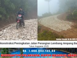 Pulang Kampung, Jurnalis Tommy Tiranda Temukan Jalan Perangian Ampang Batu Sedang Dikerja