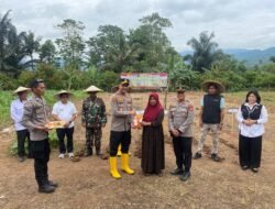 Polres Luwu Timur Gelar Penanaman Jagung Serentak, Dukung Swasembada Pangan 2025