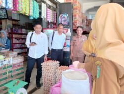 Polres Luwu Timur Bersama Dinas Terkait Melakukan Sidak di Pasar Malili