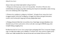 Warga Desa Lampuawa Tolak Rencana Pembangunan Retail Modern Alfamart di Wilayahnya