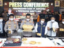 Kapolda Sulsel Pimpin Press Conference Pengungkapan Kasus Narkotika dan Penculikan Anak di Bawah Umur