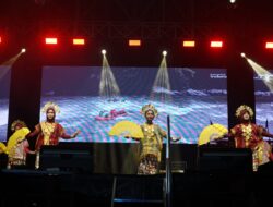 Keren! Tari Bunga Bunganna Masamba Pukau Peserta Peran Saka Tingkat Nasional di Gorontalo