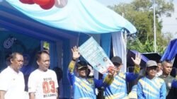Dirut PDAM Bone, Dampingi Bupati Jalan Santai Bersama Nakes