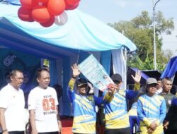 Dirut PDAM Bone, Dampingi Bupati Jalan Santai Bersama Nakes