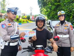 Operasi Zebra 2025, Polres Lutim Catat 633 Pelanggaran Dalam Sepekan