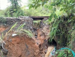 Jalan Penghubung Dusun Ambruk, Warga Tarabbi Terisolasi, Pemerintah Desa Kemana?
