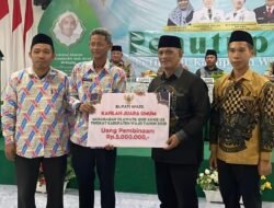 Wabup Berharap MTQ Melahirkan Generasi Yang Cinta dan Paham Al-Quran