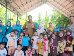 400 Siswa SD dan TK se-Bantaeng Ramaikan Gerakan Gemar Makan Telur