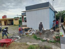 Wujud Solidaritas, Warga Balantang Gotong Royong Bangun Fasilitas Rumah Imam Masjid. Ulurkan Tangan, Raih Berkah Abadi!