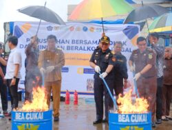 Bea Cukai Malili Musnahkan Jutaan Batang Rokok Ilegal