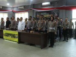 Polres Soppeng Matangkan Pengamanan Nataru Lewat Latpra Ops Lilin 2025