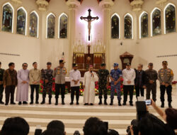 Kapolda Sulsel Bersama Forkopimda Pantau Situasi Kamtibmas Malam Perayaan Natal 2025 di Makassar