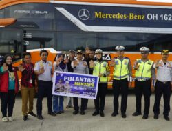 Polres Lutim Periksa Bus dan Sopir, Fokus Keselamatan