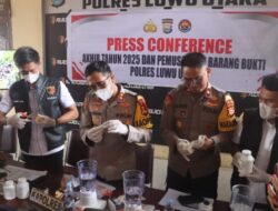 Polres Luwu Utara Gelar Press Confrence, akhir tahun 2025