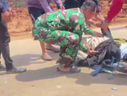 Kecelakaan Maut di Jalan Poros  Provinsi Dua Pengendara Motor  Dilaporkan Satu Tewas